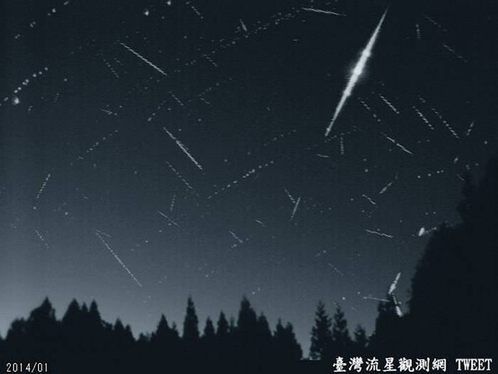 2019年第一场流星雨——象限仪座流星雨（Quadrantids）4日闪亮登场