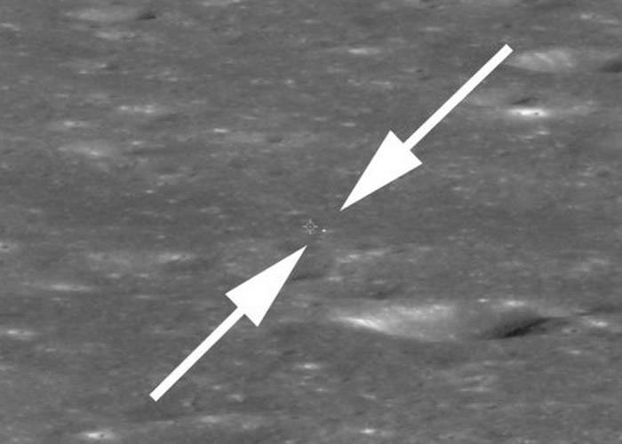 NASA拍到月球背面的嫦娥四号 只有两像素宽