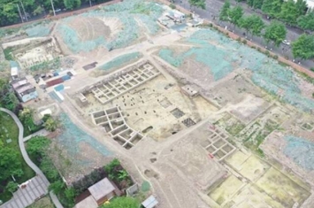 四川省成都市发现明代建筑遗址 出土龙凤纹琉璃构件