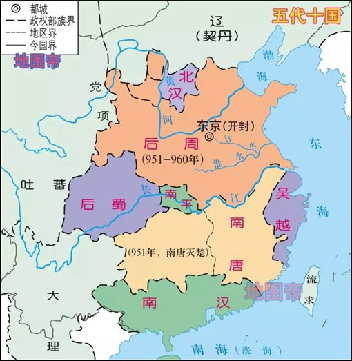 五代十国前蜀和后蜀有什么关系?前蜀后蜀区别介绍