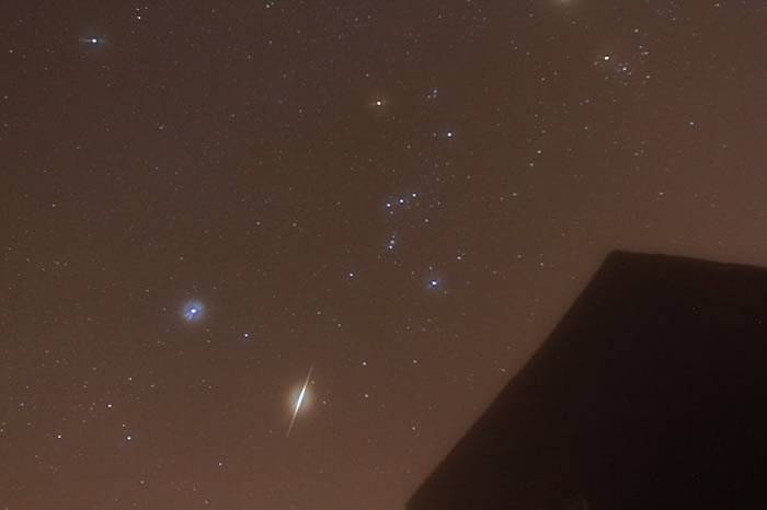 2019年10月22日猎户座流星雨极大期