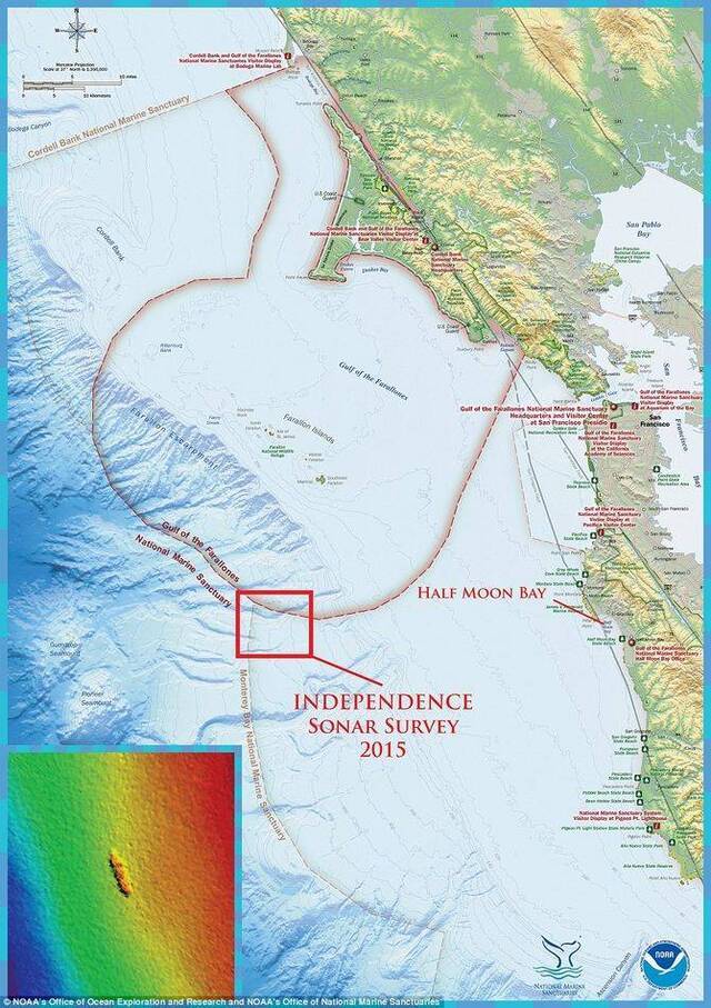 太平洋底部发现二战时期沉没的美国“独立号”航空母舰