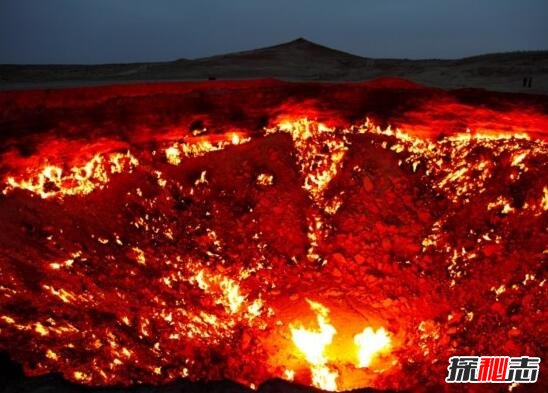 土库曼斯坦地狱之门，熊熊烈火燃烧46年不灭的大火坑