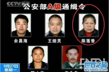 人贩子陈莲香终于被捕，公安部曾对她颁布A级通缉令