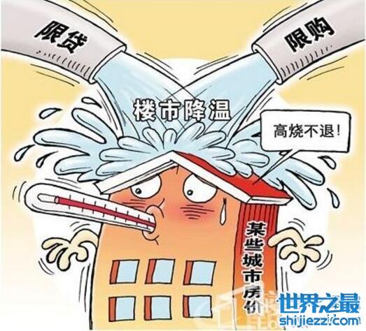 国家调控强行让中国楼市降温，商品房销售持续下跌