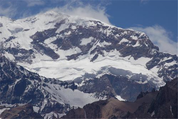 世界最高的死火山 阿空加瓜山（阿根廷海拔有6962米）