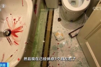 浴室玻璃门爆裂索赔,玻璃门突然爆了受伤谁负责