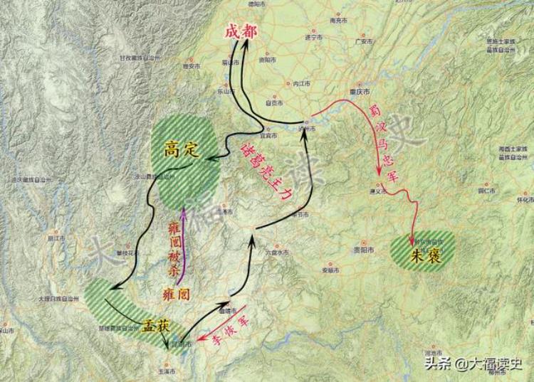 刘备死后诸葛亮北伐,刘备死后诸葛亮北伐的过程