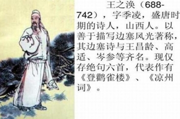 王之涣是哪个朝代的 王之涣在文学方面有哪些成就