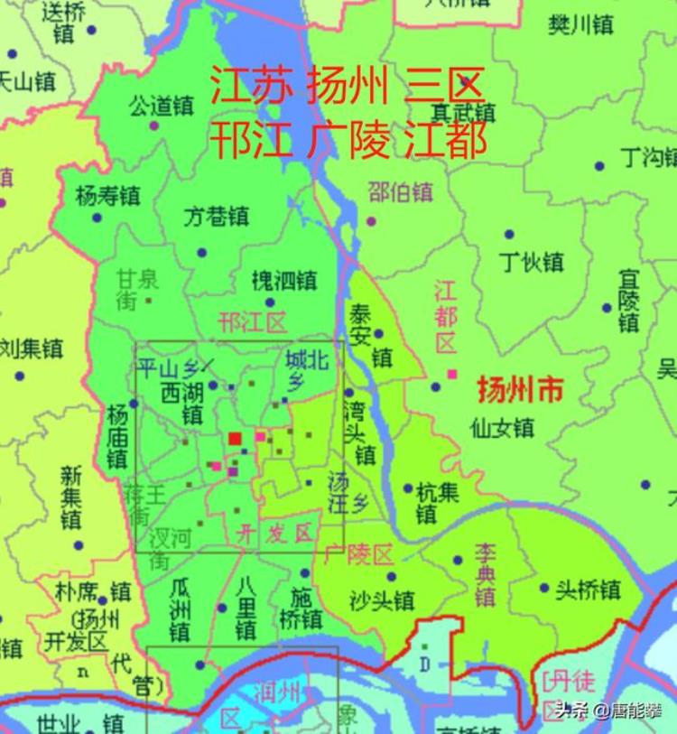 扬州市江都区和邗江区和广陵区三个区总人数,江苏扬州江都区行政区划