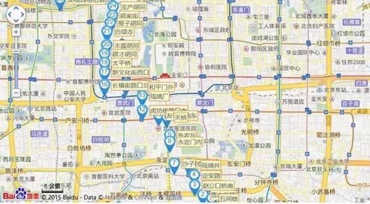 北京公交车路线,北京最牛逼的公交路线