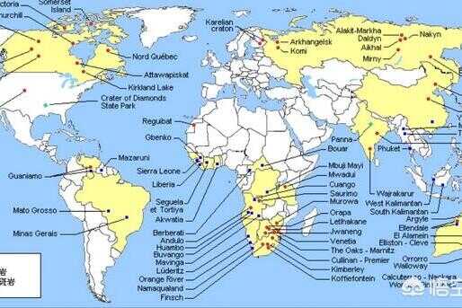除了南非还有哪些地方产钻石(怎么解答顾客说南非钻石问题)